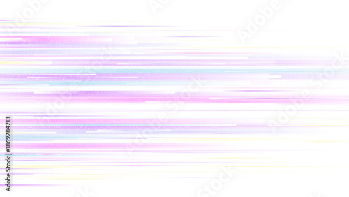 カラフルな流れる線の抽象的な背景