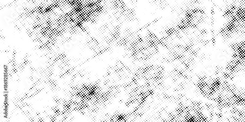 Halftone gradient. Dotted gradient, smooth dots spraying and halftones dot background seamless horizontal geometric pattern vector template set.