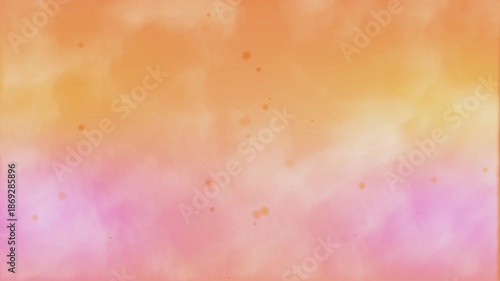 Vibrant colorful background with dynamic particles floating