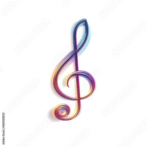 Stylized note symbol in minimal black line style over a white background for elegant visual use