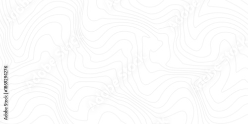 The stylized height of the topographic map contour in lines and contours. Black on gray. The concept of a conditional geography scheme and the terrain path. Wide Size. Vector illustration.