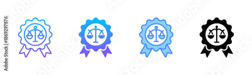 Ethics Multi Style Icon Set