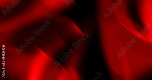Abstract layers of red and black shadows