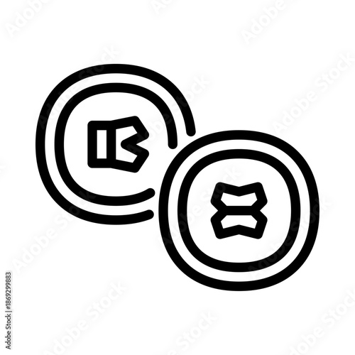 sushi outline icon. sushi black line illustration.