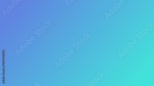 Smooth gradient background abstract art in blue and teal colors for digital media