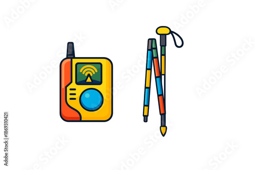 Outdoor Equipment Icons