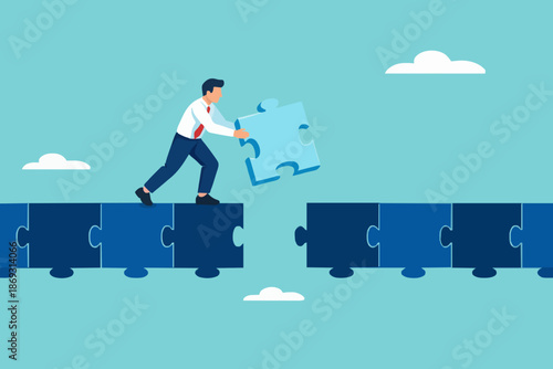 Business Solution Concept Idea