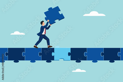 Business Solution Concept Idea