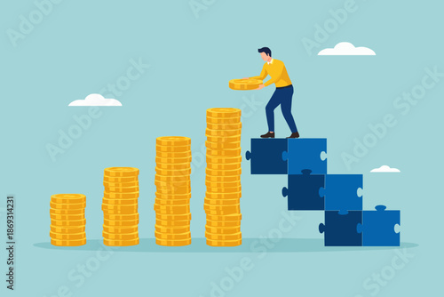 Growth and Progress Concept