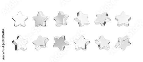  Abstract gradient star design with grain texture and spray effect, showcasing 3D dotwork pattern on black surface with white stipple noise and geometric halftone elements.