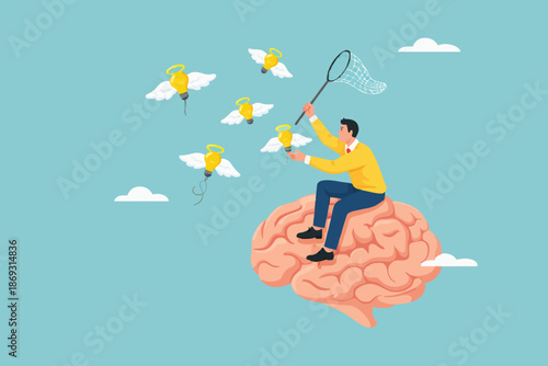 Ideas and Thinking Concept