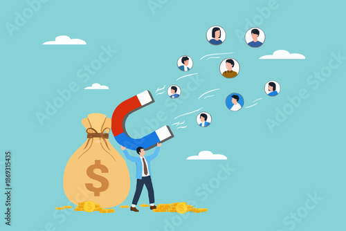 People and Money Magnet