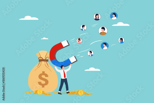 People and Money Magnet