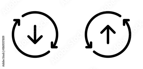 Download and Upload icon