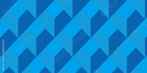 Minimal abstract blue cubes vector art. Geometric tiles and mosaic creative stylish seamless pattern block cube background. minimal Cubes mosaic shape vector design