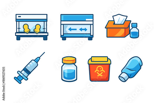 Medical and Scientific Equipment Icons