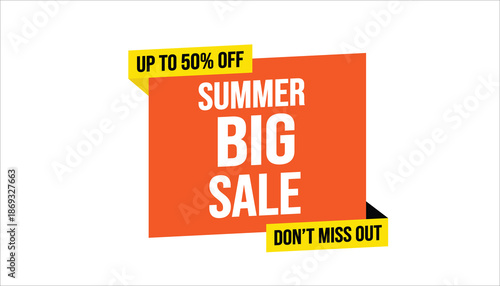 summer big sale up to 50% off don’t miss out