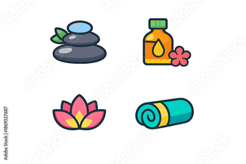Spa and Wellness Icons Collection