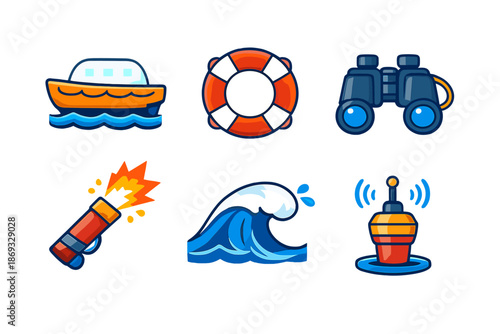Nautical Icons Set