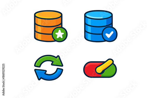 Database Icons Collection