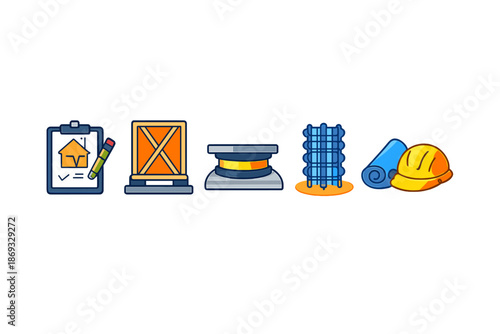 Construction and Home Building Icons