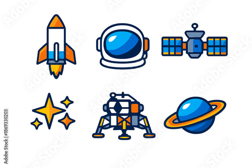 Space Icons Set