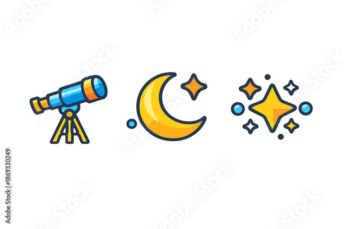 Astronomy Icons