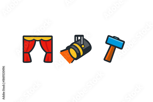 Theatrical Props Icons