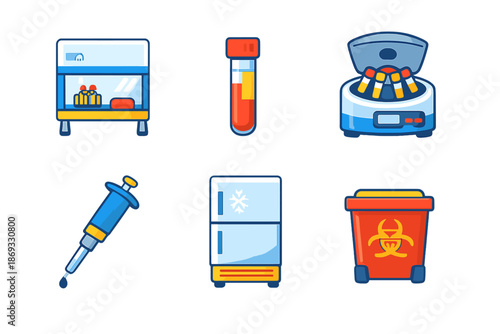 Medical Laboratory Icons