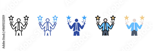 Success Multi Style Icon Set