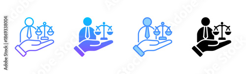 Compliance Manager Multi Style Icon Set