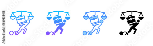 Liability Multi Style Icon Set