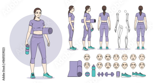 Business Team Problem Solving Together Around a Table, Collaborative Innovation Vector Illustration