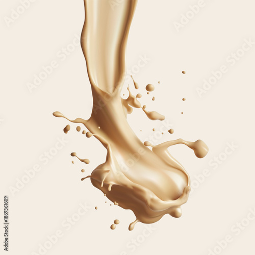 Creamy Liquid Splash Background,cosmetic texture