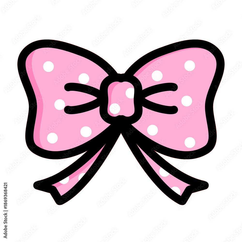 Fototapeta premium bow with ribbon