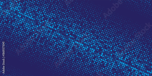 Light BLUE vector backdrop with dots. Glitter abstract illustration with blurred drops of rain. Design for business adverts modern art