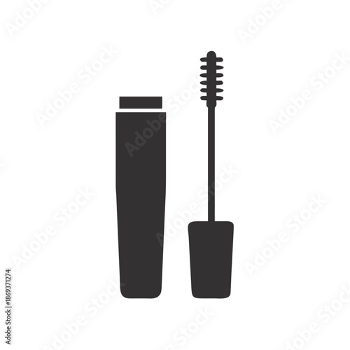 Mascara tube and wand