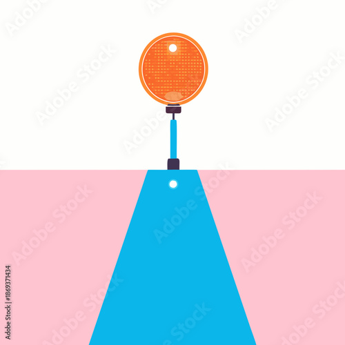 Traffic warning sign