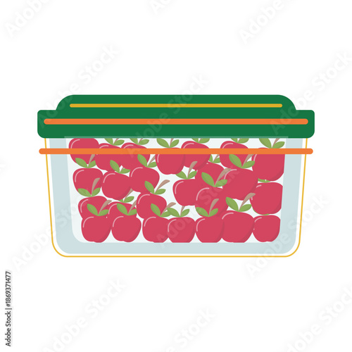 Fresh Apples Storage Container