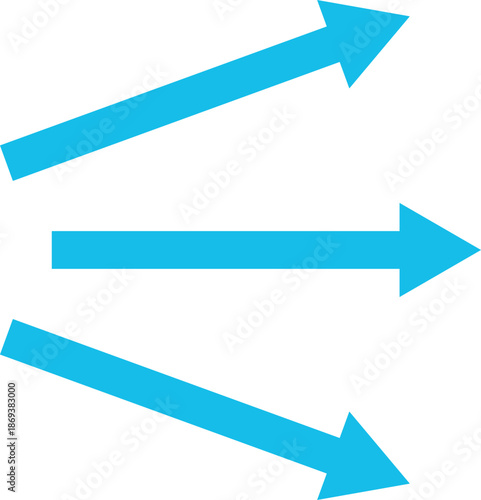 Air flow arrows collection. Wind stream, fresh water direction, conditioner or filter system infographic elements. Vector arrow icons set