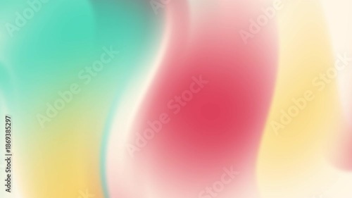 Abstract Colorful Background with Soft Blobs.