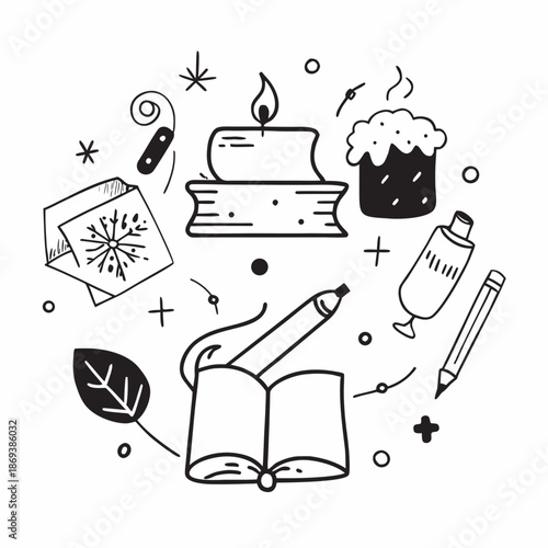 set of icons for design