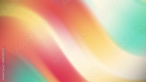 Abstract Colorful Waves Blurred Background Motion.