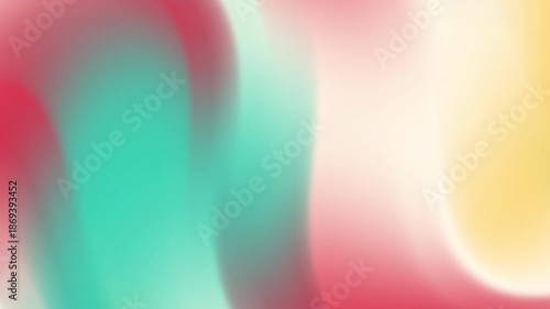 Abstract Colorful Blurred Shapes Transitioning Smoothly.
