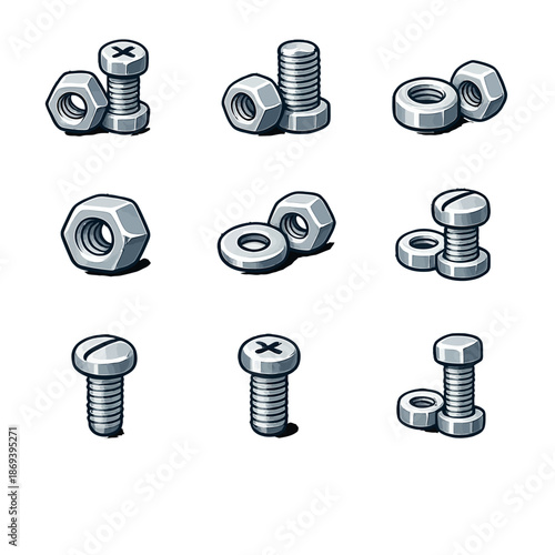nuts and bolts icon