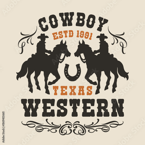 Western horse design