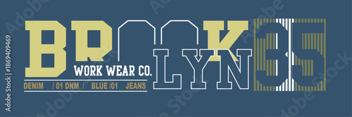 typography image vector illustration good for your t shir