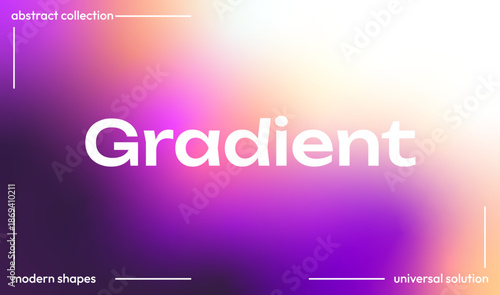 Vibrant Abstract Gradient Background