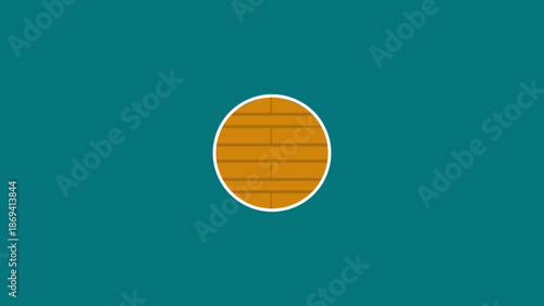 Animated motion graphic of shop shutters opening to a spinning clock and "Open 24hrs" text. Concept of 24/7 service, non-stop business availability, and around-the-clock support