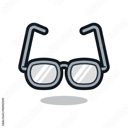 Eyeglasses, Glasses and Eyewear Cartoon Illustration